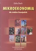 Okładka: Zofia Dach - Mikroekonomia dla studiów licencjackich