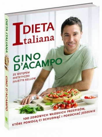 Okładka: Gino D'Acampo - Dieta italiana