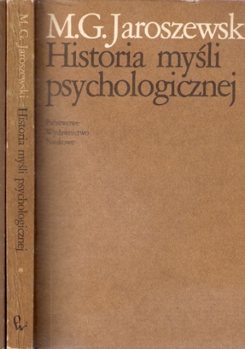 Okładka: M. G. Jaroszewski - Historia myśli psychologicznej
