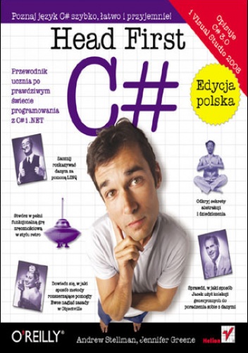 Okładka: Andrew Stellman - Head First C#. Edycja polska