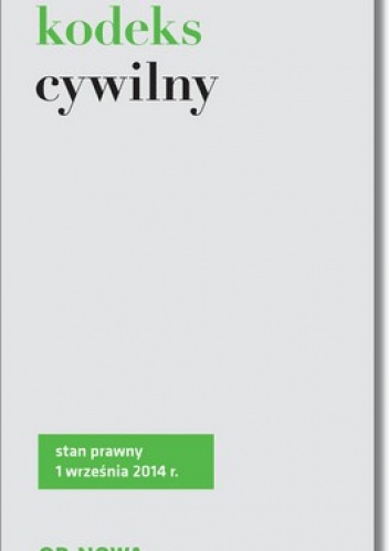 Okładka: Anna Wyciszczak-Prus - Kodeks cywilny
