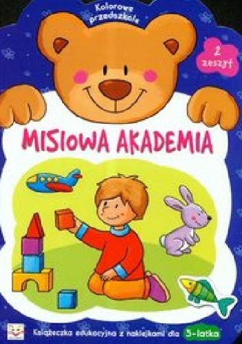 Okładka: Anna Podgórska - Misiowa akademia. Zeszyt 2