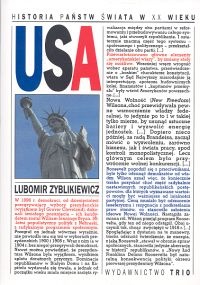 Okładka: Lubomir Zyblikiewicz - USA Historia Państw Świata