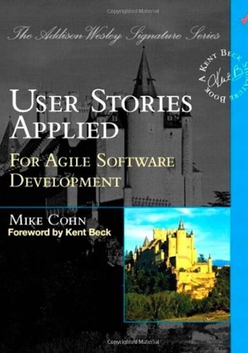 Okładka: Mike Cohn - User Stories Applied