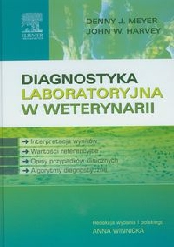 Okładka: Denny J. Meyer - Diagnostyka laboratoryjna w weterynarii