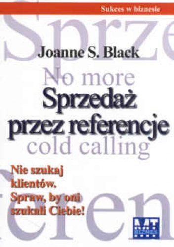 Okładka: Joanne S. Black - Sprzedaż przez referencje