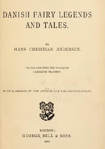Okładka: Hans Christian Andersen - Danish Fairy Legends and Tales