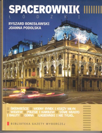 Okładka: Ryszard Bonisławski - Spacerownik łódzki