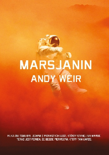 Okładka: Andy Weir - Marsjanin