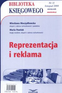 Okładka: Wiesława Moczydłowska - Reprezentacja i reklama