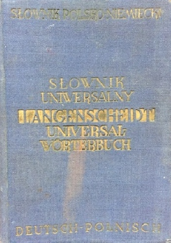 Okładka:  praca zbiorowa - Słownik uniwersalny polsko-niemiecki i niemiecko-polski