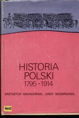 Okładka: Jerzy Skowronek - Historia Polski 1795 - 1914