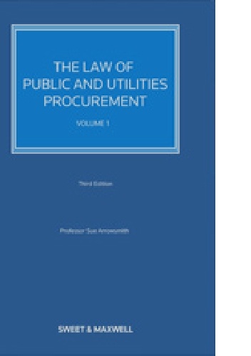 Okładka: Sue Arrowsmith - The Law of Public and Utilities Procurement
