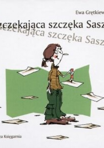 Okładka: Ewa Grętkiewicz - Szczekająca szczęka Saszy