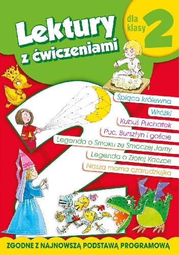 Okładka: Anna Wiśniewska - Lektury dla klasy 2 z ćwiczeniami