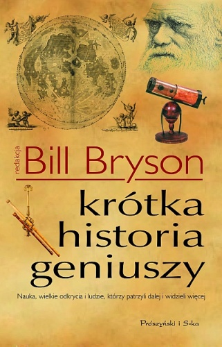 Okładka: Bill Bryson - Krótka historia geniuszy