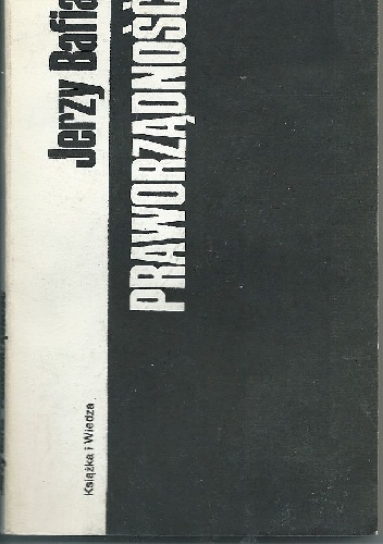 Okładka: Jerzy Bafia - Praworządność