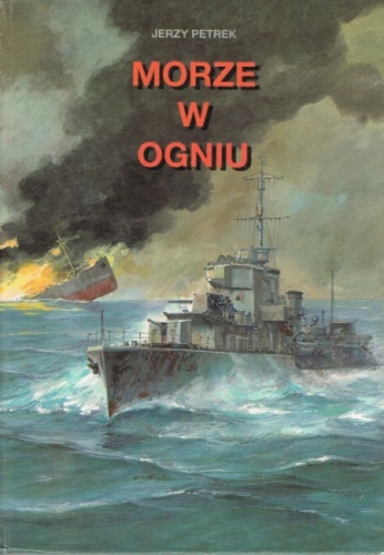 Okładka: Jerzy Pertek - Morze w ogniu