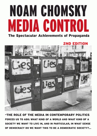 Okładka: Noam Chomsky - Media control