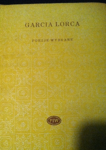 Okładka: Federico García Lorca - Poezje wybrane