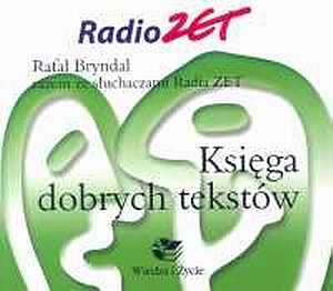 Okładka: Rafał Bryndal - Księga dobrych tekstów