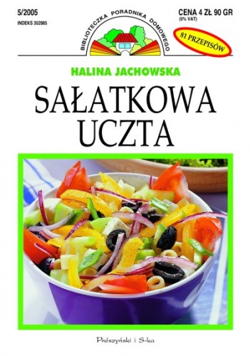 Okładka: Halina Jachowska - Sałatkowa uczta