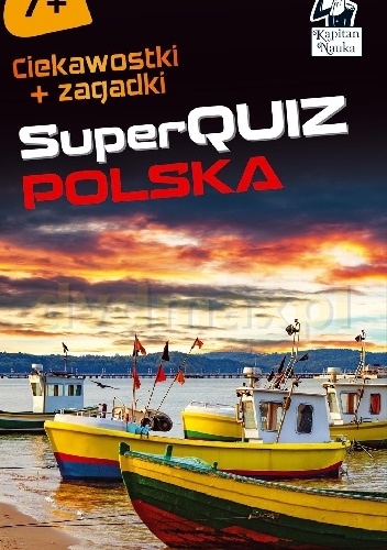 Okładka: Maria Majewska - Kapitan Nauka SuperQuiz Polska