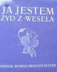 Okładka: Roman Brandstaetter - Ja jestem Żyd z 'Wesela'