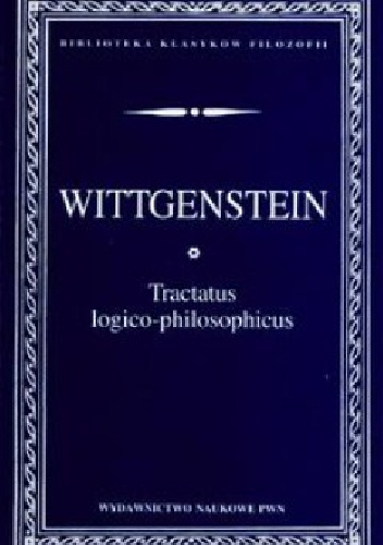 Okładka: Ludwig Wittgenstein - Tractatus logico-philosophicus