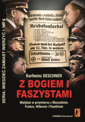 Okładka: Karlheinz Deschner - Z Bogiem i faszystami