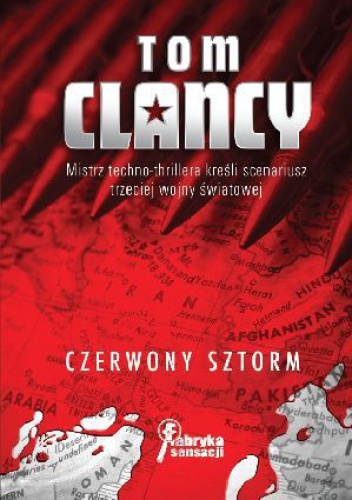Okładka: Tom Clancy - Czerwony sztorm
