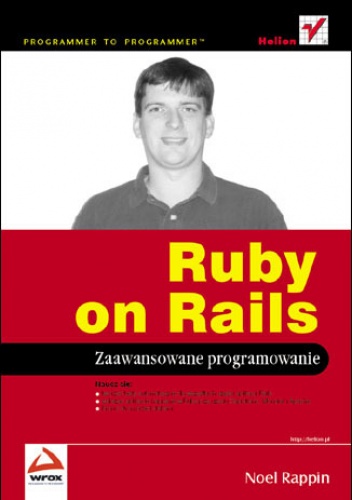 Okładka: Noel Rappin - Ruby on Rails. Zaawansowane programowanie