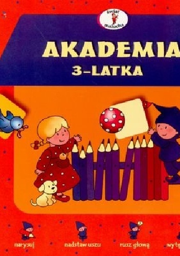 Okładka: Joanna Myjak - Akademia 3-latka