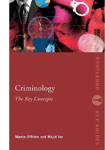 Okładka: Martin O'Brien - Criminology. The Key Concepts