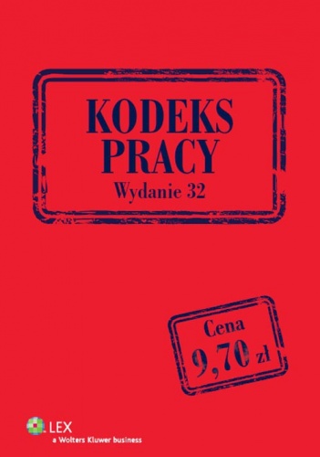 Okładka:  praca zbiorowa - Kodeks pracy