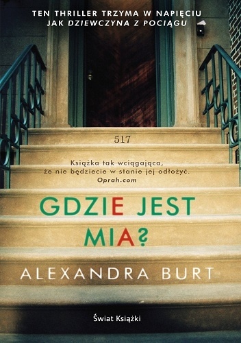 Okładka: Alexandra Burt - Gdzie jest Mia?