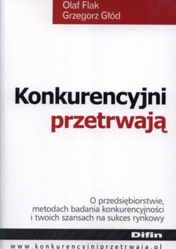 Okładka: Olaf Flak - Konkurencyjni przetrwają