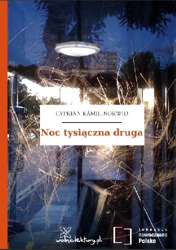 Okładka: Cyprian Kamil Norwid - Noc tysiączna druga