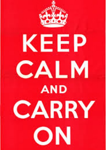 Okładka: Andrews McMeel - Keep Calm and Carry On