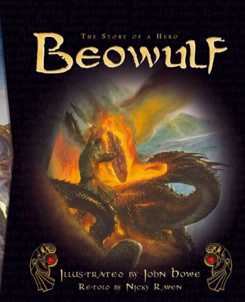 Okładka: Nicky Raven - Beowulf Slipcase Edition (Retold)