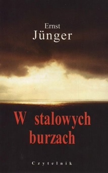 Okładka: Ernst Jünger - W stalowych burzach