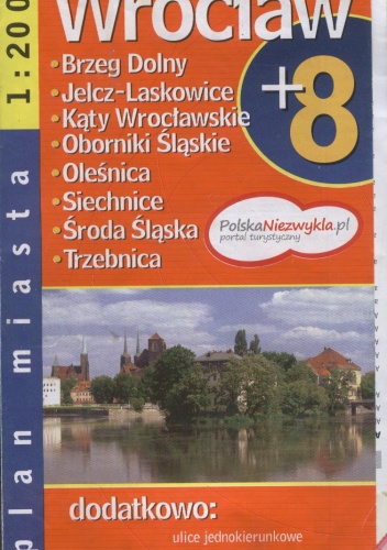 Okładka: Mirosław Brzeziński - Wrocław + 8. Plan miasta