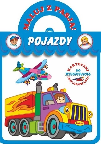 Okładka: Mariola Budek - Pojazdy. Maluj z pasją
