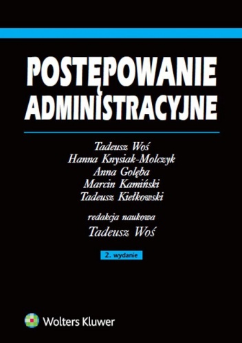 Okładka: Tadeusz Woś - Postępowanie administracyjne