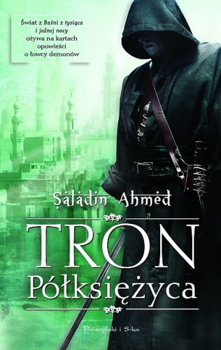 Okładka: Saladin Ahmed - Tron półksiężyca