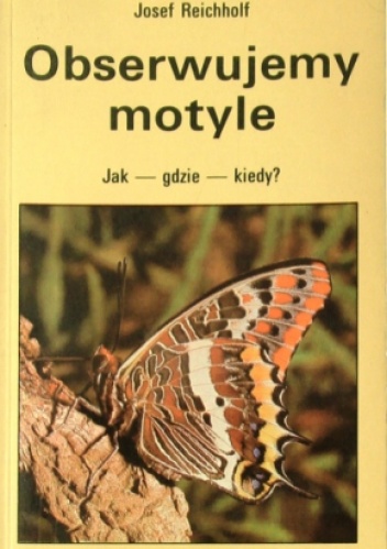 Okładka: Josef H. Reichholf - Obserwujemy motyle. Jak – gdzie – kiedy?