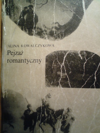 Okładka: Alina Kowalczykowa - Pejzaż romantyczny