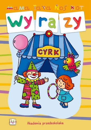 Okładka: Agnieszka Bator - Wyrazy. Akademia przedszkolaka