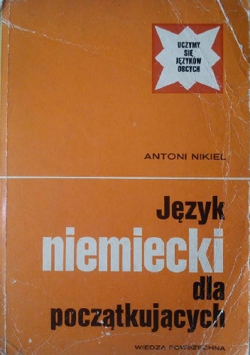 Okładka: Antoni Nikiel - Język niemiecki dla początkujących