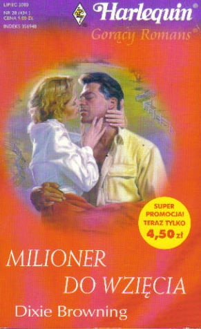 Okładka: Dixie Browning - Milioner do wzięcia